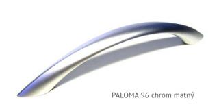 kovová úchytka PALOMA 16,96,128,192 Varianta: PALOMA 96 chrom matný