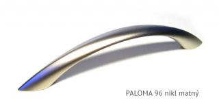 kovová úchytka PALOMA 16,96,128,192 Varianta: PALOMA 96 nikl matný