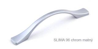 kovová úchytka SLIMA  96 Varianta: SLIMA 96 chrom matný