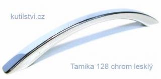 kovová úchytka TAMIKA 128 Varianta: TAMIKA 128 chrom lesklý