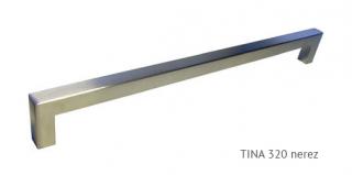 kovová úchytka TINA 96,128,160,224,320,448,544,672 Varianta: TINA 320 masivní nerez