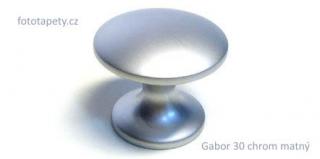 kovový knopek GABOR Varianta: GABOR chrom matný