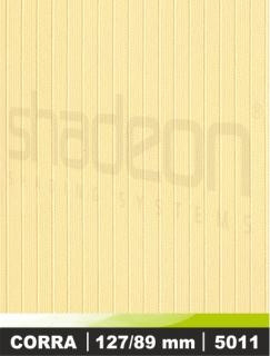 Látkové lamely pro vertikální žaluzie - vzor Corra, 127mm Corra: 5011