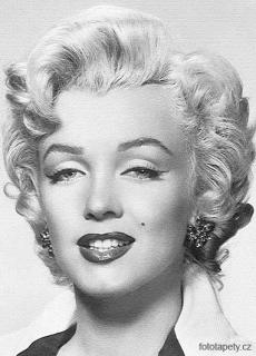 Marilyn Monroe, obrazová tapeta čtyřdílná, šířka 183, výška 254, 4D ID 412