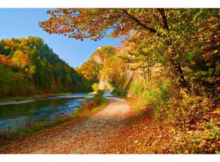 Pětidílná vliesová fototapeta Řeka Dunajec, rozměr 375x250cm, MS-5-0069