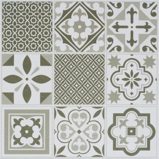 Podlahové samolepicí čtverce - dlaždice zelené, rozměr 30,5 x 30,5 cm, balení 11 ks, 2745070