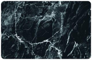 Prostírání na stůl - Mramor černý Marmi, 44x29cm, 230-2545 Varianta: Prostírání na stůl - sada 12ks