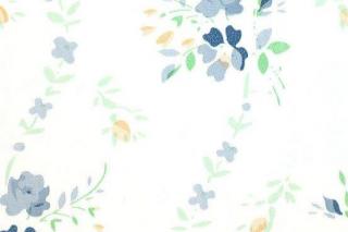 Samolepící fólie imitace Decor, Květiny modré Varianta: šíře 45cm, cena za 15m