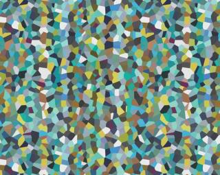 Samolepící fólie imitace Decor, Modrá a zelená mozaika Varianta: Modrá a zelená mozaika, šíře 45cm, cena za 15m