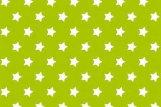 Samolepící fólie imitace Decor, Zelené hvězdy Varianta: Zelené hvězdy, šíře 45cm, cena za 15m