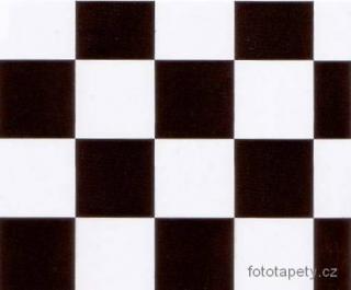 Samolepící tapeta d-c-fix  Decor, vzor Monza, šachovnice 35 x 35mm Varianta: šíře 45cm, cena za 1m