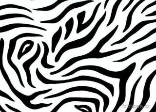 Samolepící tapeta d-c-fix Decor, vzor Zebra, doprodej Varianta: šíře 45cm,cena za 1 m, posledních 6m