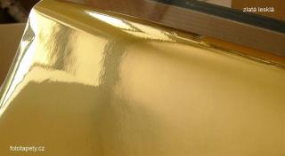Samolepící zlatá vysoce lesklá folie d-c-fix, šíře 45 cm Varianta: Zlatá lesklá, šíře 45 cm, cena za 1m