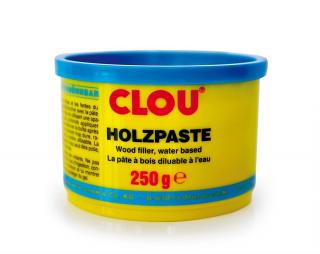 Tmel na dřevo Clou Holzpaste v kelímku, balení 250g Varianta: Clou Holzpaste Modřín, tmel na dřevo 250g