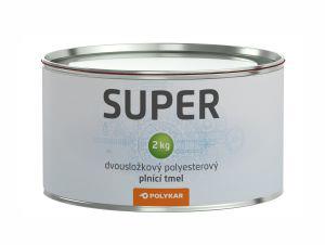 Tmel Polytmel SUPER - univerzální, plnící, rychlý, střední hrubost, tmelení kovů, litiny Varianta: Polytmel SUPER 0,2 kg