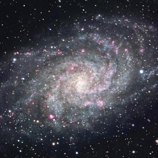 Třídílná vliesová fototapeta Galaxie, rozměr 225x250cm, MS-3-0189
