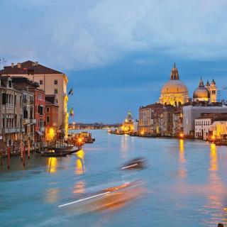 Třídílná vliesová fototapeta Grand canal, rozměr 225x250cm, MS-3-0029