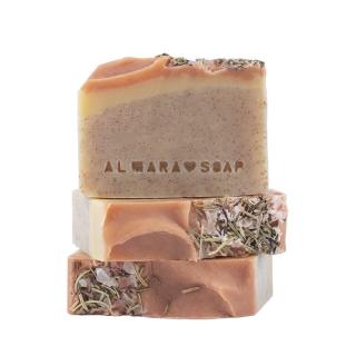 Almara Soap - Mýdlo s peelingovým efektem Walnut 90g
