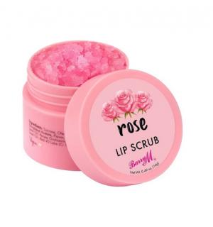 Barry M Lip Scrub peeling na rty příchuť Rose 14 g