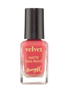 Barry M - Matný lak na nehty Velvet Nail Paint BURNING SAND 10ml