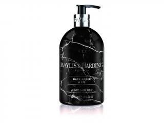 Baylis & Harding - Luxusní tekuté mýdlo na ruce - Dark amber & Fig, 500ml