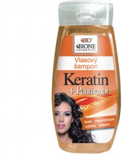 Bione Cosmetics - BIO Panthenol + Keratin Vlasový šampon 260 ml