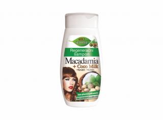 BIONE COSMETICS - MACADAMIA + COCO MILK Regenerační vlasový šampon 260 ml