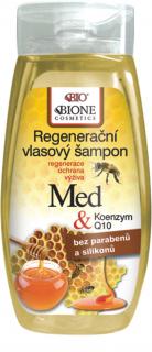 Bione Cosmetics - MED + Q10 Regenerační šampon 260 ml