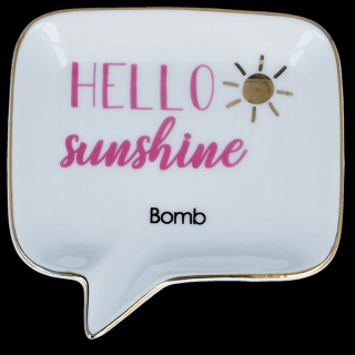 BOMB - Keramická miska na mýdlo Hello Sunshine