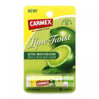 Carmex Ultra Smooth balzám na rty SPF 15 (Lime Twist) 4, 25 g