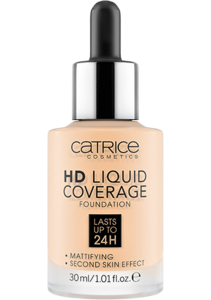 Catrice - make-up HD Liquid Coverage Foundation 002 Porcelain Beige 30ml