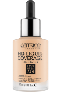 Catrice - make-up HD Liquid Coverage Foundation  005 Ivory Beige  30ml