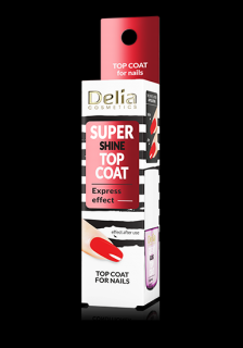 Delia - Super Shine Top coat na nehty 11ml
