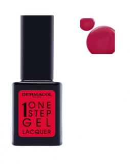 Dermacol - Gelový lak na nehty One step gel lacquer 05 CARMINE RED 11ml