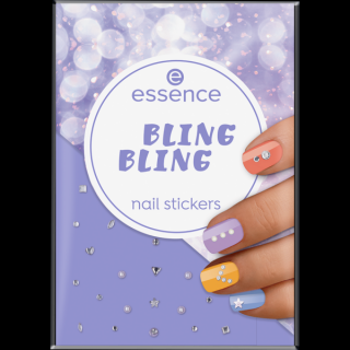 ESSENCE - Nálepky na nehty nail art BLING BLING
