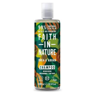 Faith In Nature - Šampon bambucké máslo a argan 400 ml
