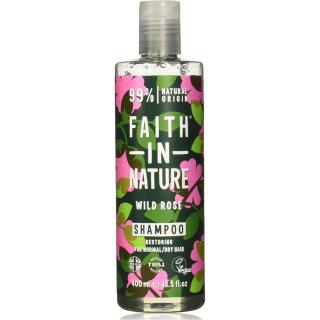 Faith In Nature - Šampon divoká růže 400 ml