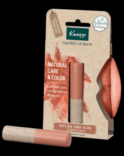 Kneipp - Barevný balzám na rty Natural Dark Nude