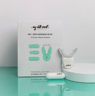 My White Secret - Sada na bělení zubů (PAP+ Teeth Whiteting Led Kit)