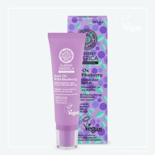 NATURA SIBERICA - Wild Blueberry Denní krém pro probuzení pleti 50ml