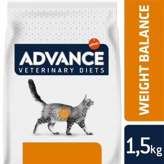 ADVANCE-VETERINARY DIETS Cat Weight Balance 1,5 kg