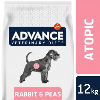 ADVANCE-VETERINARY DIETS Dog Avet Dog Atopic Medium/Maxi králík 12kg