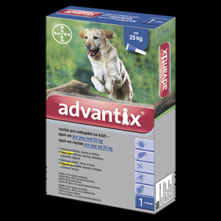 Advantix antiparazitikum pro psy nad 25 kg