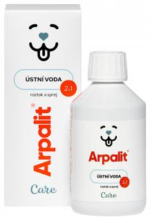 Arpalit Care ústní voda 2v1, roztok a sprej 250 ml