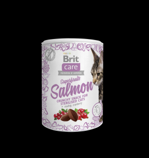 Brit Care Cat Snack Superfruits Salmon  100g