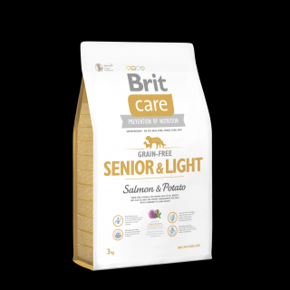 Brit Care Grain Free Senior Light Salmon & Potato 3kg