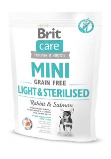 Brit Care Mini Grain Free Light & Sterilised 400g