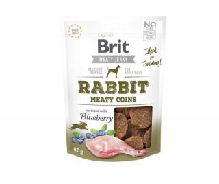 Brit Jerky Rabbit Meaty Coins 80 g