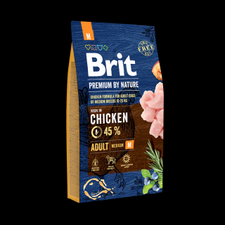 Brit Premium by Nature Adult M 8 kg