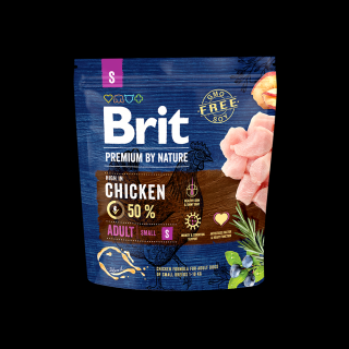 Brit Premium by Nature Adult S 1kg